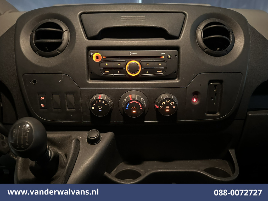 Renault Master 2.3 dCi 126pk L2H2 Airco | Cruisecontrol | 2500kg Trekhaak | Parkeersensoren Bijrijdersbank 13