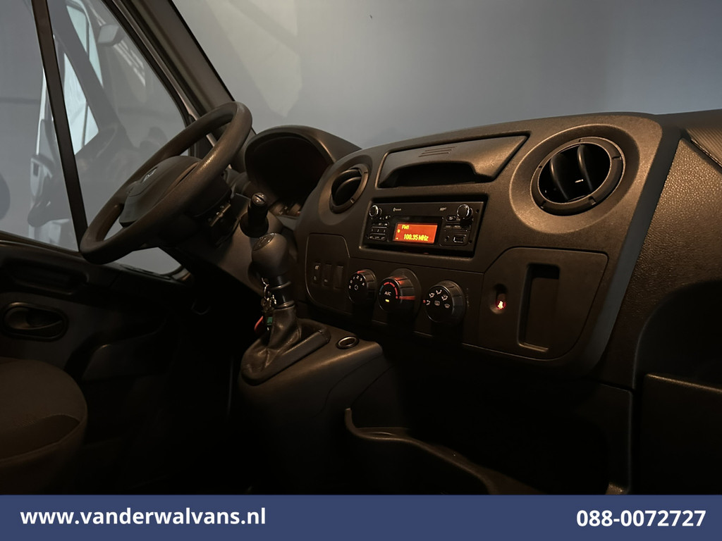 Renault Master 2.3 dCi 131pk Bakwagen Laadklep Zijdeur Euro6 Airco | 900kg laadvermogen | Cruisecontrol Bijrijdersbank 13