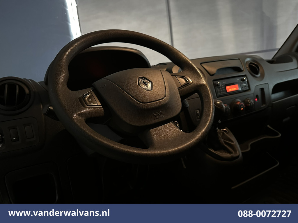 Renault Master 2.3 dCi 131pk Bakwagen Laadklep Zijdeur Euro6 Airco | 900kg laadvermogen | Cruisecontrol Bijrijdersbank 14