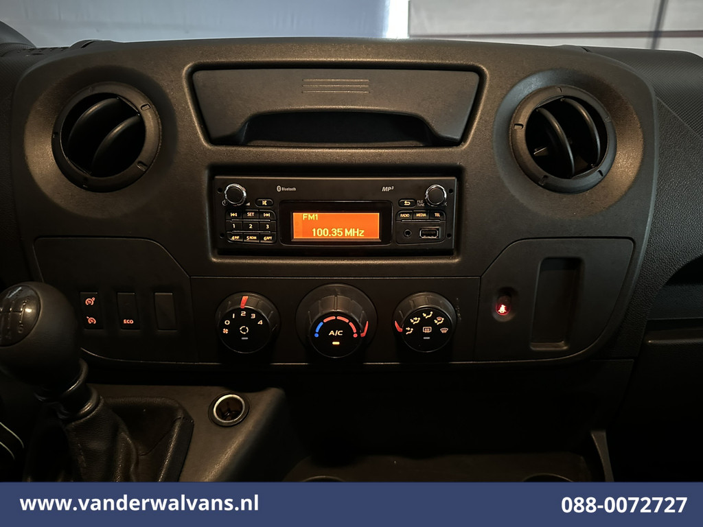 Renault Master 2.3 dCi 131pk Bakwagen Laadklep Zijdeur Euro6 Airco | 900kg laadvermogen | Cruisecontrol Bijrijdersbank 16