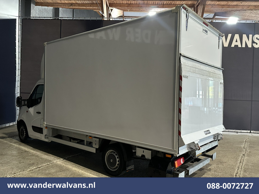 Renault Master 2.3 dCi 131pk Bakwagen Laadklep Zijdeur Euro6 Airco | 900kg laadvermogen | Cruisecontrol Bijrijdersbank 9
