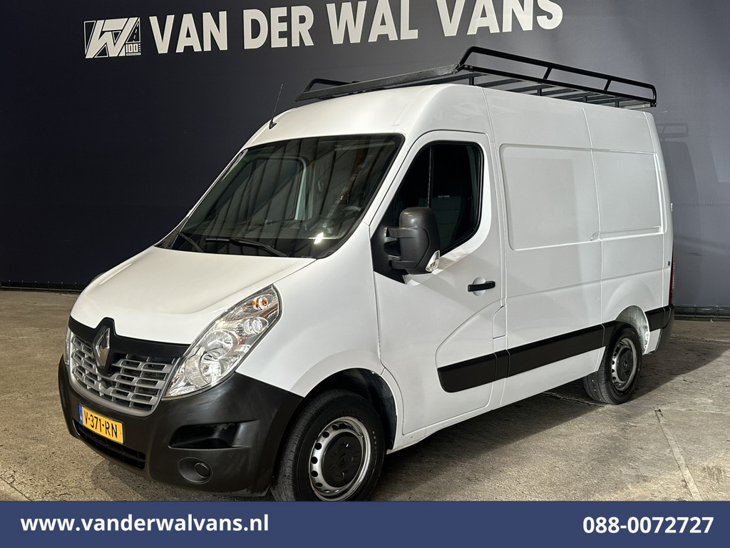 Renault Master 2.3 dCi 131pk L2H2 Euro6 Airco | Navigatie | Cruisecontrol | Imperiaal | 2500kg Trekhaak Parkeersensoren, Bijrijdersbank 7