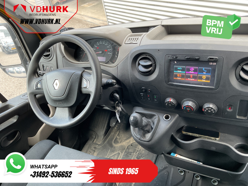 Renault Master 2.3 dCi 145 pk L2H2 EXPORT 270Gr.Deuren/ Gev.Stoel/ Airco/ Navi/ Cruise/ PDC/ Sidebars 13