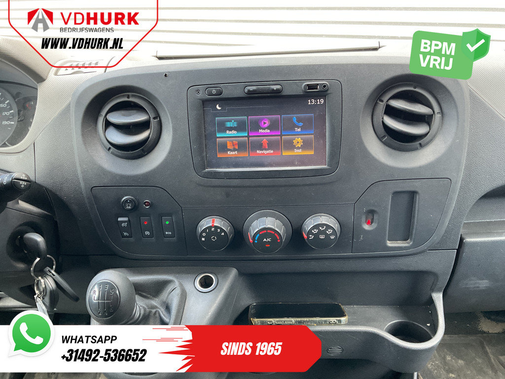 Renault Master 2.3 dCi 145 pk L2H2 EXPORT 270Gr.Deuren/ Gev.Stoel/ Airco/ Navi/ Cruise/ PDC/ Sidebars 14