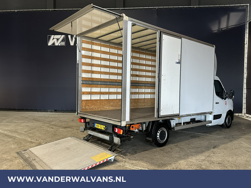 Renault Master 2.3 dCi 146pk Bakwagen 232cm Hoog Laadklep Zijdeur Euro6 Airco | Lat om Lat betimmering | LED Cruisecontrol, Bijrijdersbank 11