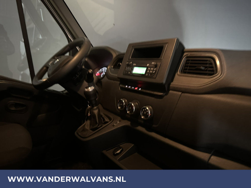 Renault Master 2.3 dCi 146pk Bakwagen 232cm Hoog Laadklep Zijdeur Euro6 Airco | Lat om Lat betimmering | LED Cruisecontrol, Bijrijdersbank 13