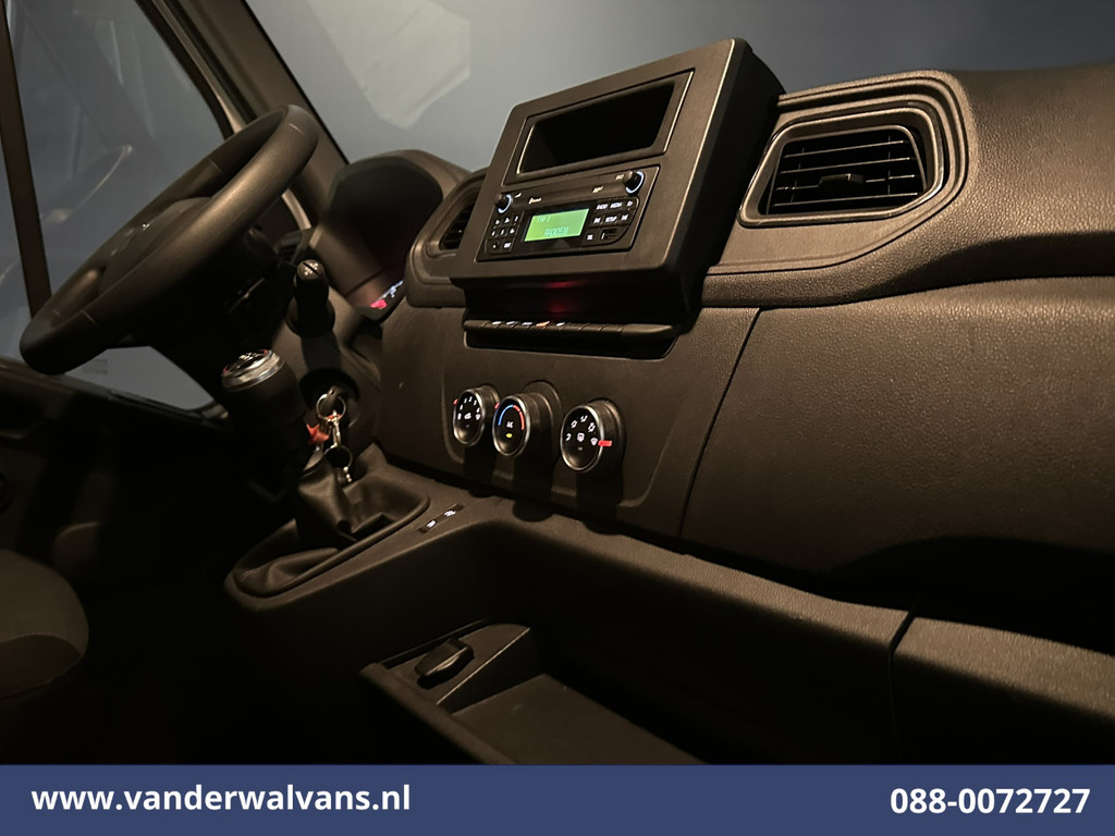 Renault Master 2.3 dCi 146pk Bakwagen 233cm Hoog Laadklep Zijdeur Euro6 Airco | LED | Cruisecontrol Bijrijdersbank, 932kg laadvermogen 14