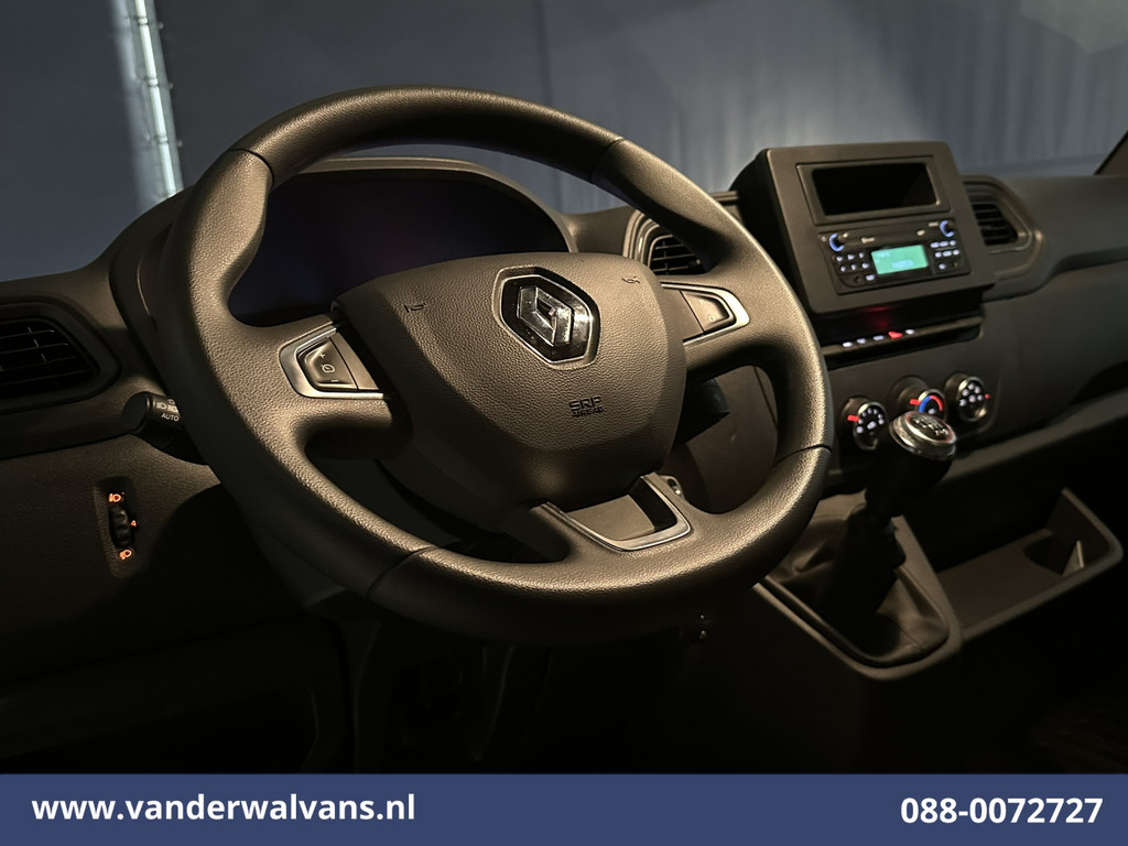 Renault Master 2.3 dCi 146pk Bakwagen 233cm Hoog Laadklep Zijdeur Euro6 Airco | LED | Cruisecontrol Bijrijdersbank, 932kg laadvermogen 15