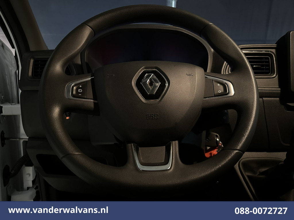 Renault Master 2.3 dCi 146pk Bakwagen 233cm Hoog Laadklep Zijdeur Euro6 Airco | LED | Cruisecontrol Bijrijdersbank, 932kg laadvermogen 16