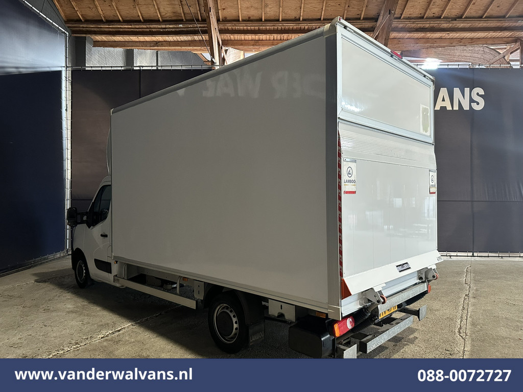 Renault Master 2.3 dCi 146pk Bakwagen 233cm Hoog Laadklep Zijdeur Euro6 Airco | LED | Cruisecontrol Lat om Lat betimmering, Bijrijdersbank 10