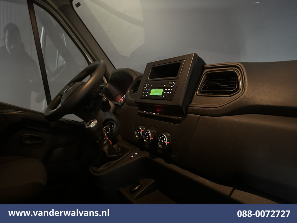 Renault Master 2.3 dCi 146pk Bakwagen 233cm Hoog Laadklep Zijdeur Euro6 Airco | LED | Cruisecontrol Lat om Lat betimmering, Bijrijdersbank 14