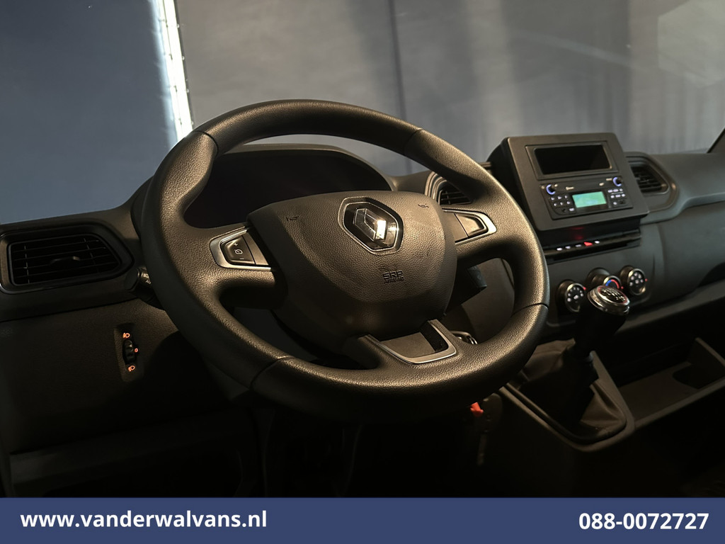 Renault Master 2.3 dCi 146pk Bakwagen 233cm Hoog Laadklep Zijdeur Euro6 Airco | LED | Cruisecontrol Lat om Lat betimmering, Bijrijdersbank 15