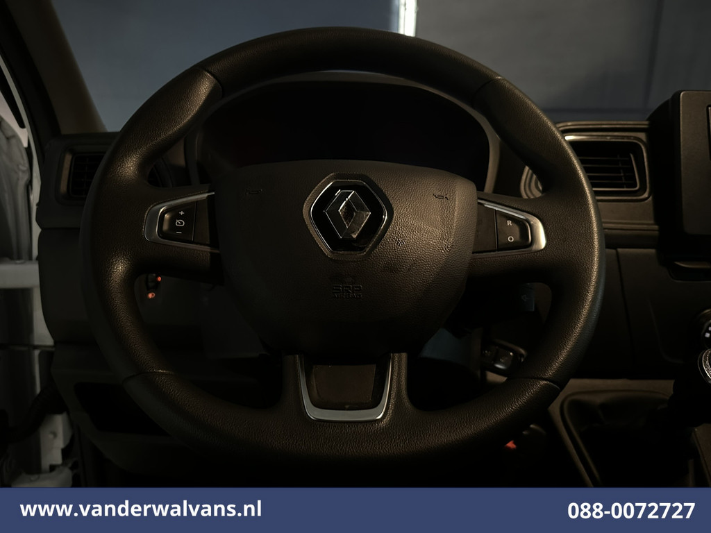 Renault Master 2.3 dCi 146pk Bakwagen 233cm Hoog Laadklep Zijdeur Euro6 Airco | LED | Cruisecontrol Lat om Lat betimmering, Bijrijdersbank 16