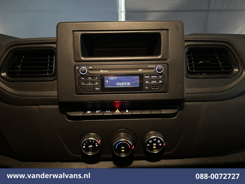 Renault Master 2.3 dCi 146pk Bakwagen 233cm Hoog Laadklep Zijdeur Euro6 Airco | LED | Cruisecontrol Lat om Lat betimmering, Bijrijdersbank 17