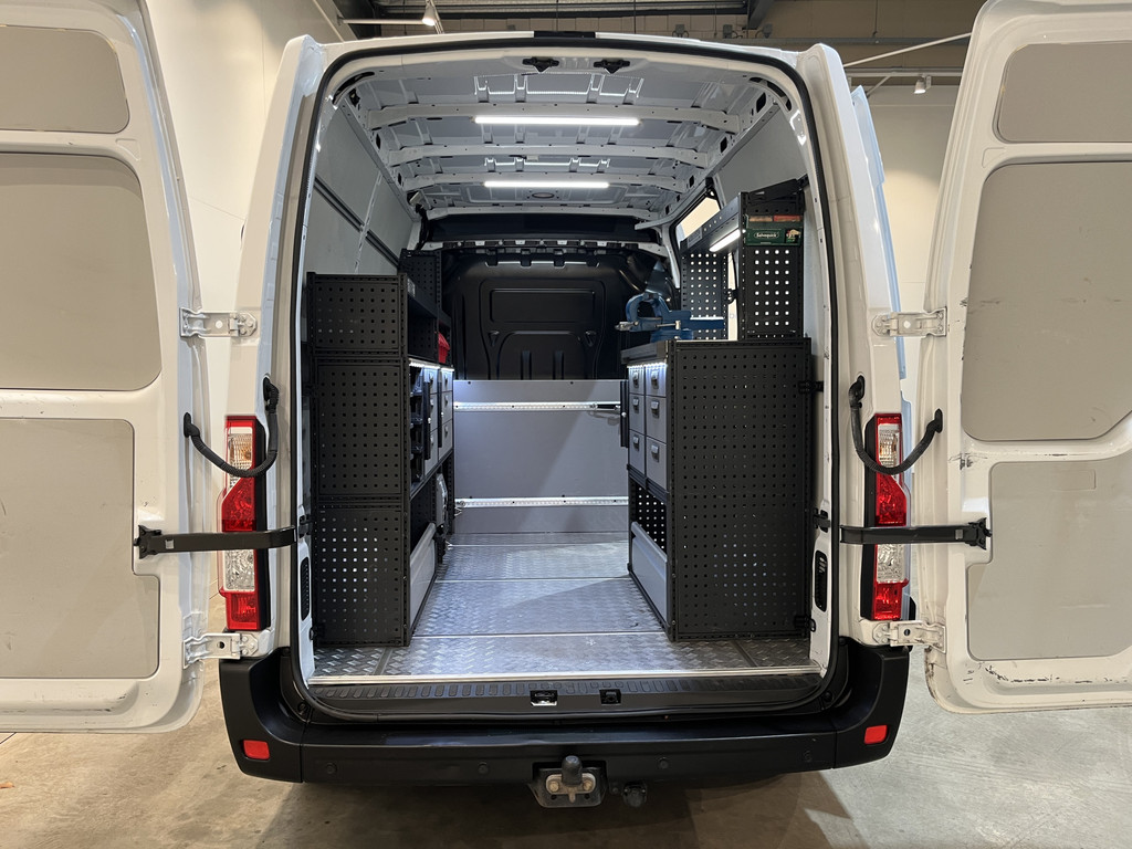 Renault Master 2.3 dCi L1H2 130 PK Servicebus / Modul-System Inrichting / Euro 6 / Airco / Cruise Control / Camera / Navigatie / Trekhaak / 73.900 KM !! 21