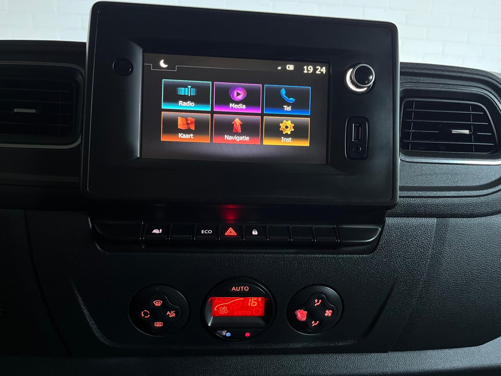 Renault Master Pick-up 2.3 Turbo 136pk euro6 L2H1 Dubbel Cabine 7persoons Airco Navigatie Trekhaak, Gereedschapkist, RIJKLAARPRIJS 15