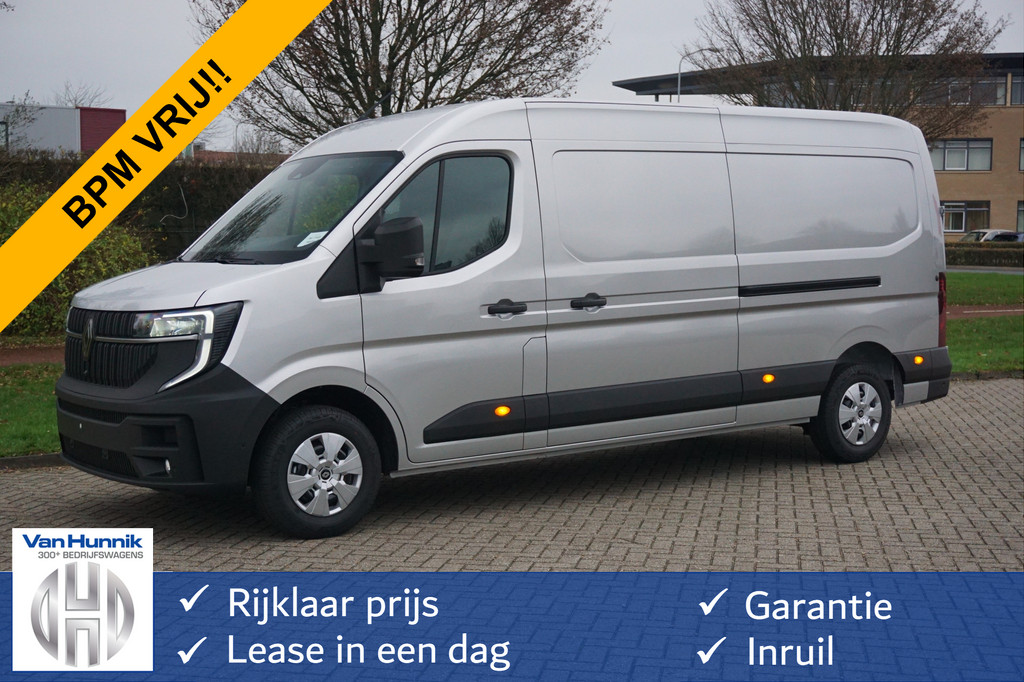 Renault Master T35 170PK L3H2 BPM VRIJ!! 10 R-Link Navi, Camera, LED 2x Schuifdeur!! NR. 725