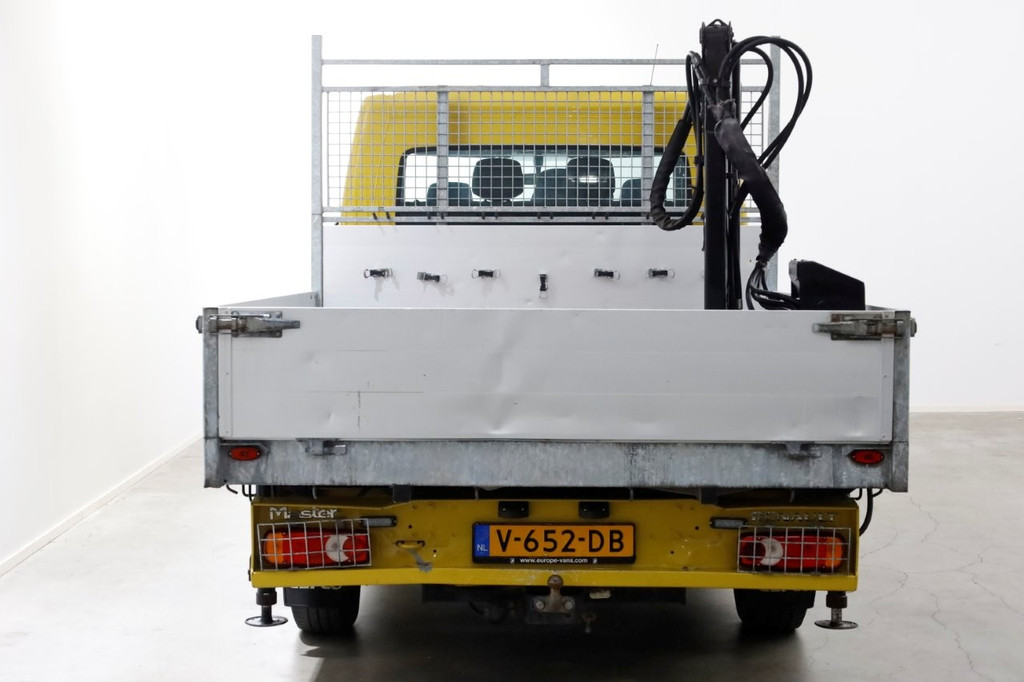 Renault Master T35 2.3 dCi 130pk E6 L2H1 D.C. Open Laadbak + HIAB 013T Kraan 12-2016 17