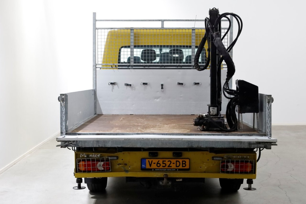 Renault Master T35 2.3 dCi 130pk E6 L2H1 D.C. Open Laadbak + HIAB 013T Kraan 12-2016 8