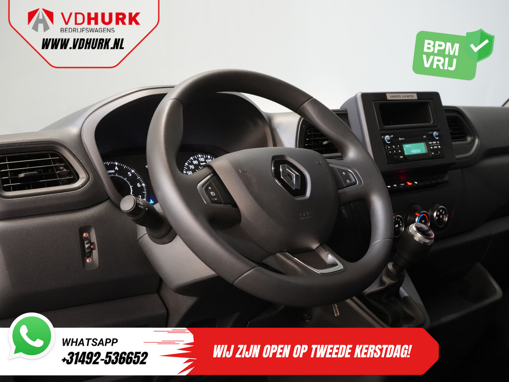 Renault Master T35 2.3 dCi 165 pk Bakwagen 420x215x233 Laadklep/ Zijdeur/Spoiler/ Cruise/ Airco 14