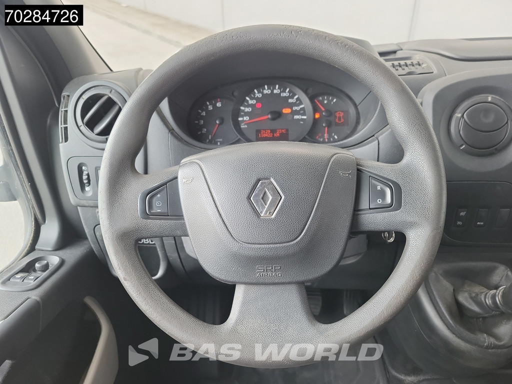 Renault Master 130PK Dubbel Cabine Dubbellucht L3H2 3,5t Trekhaak Airco Cruise Imperiaal Werkplaatsinrichting Euro6 DC Doka Mixto 8m3 Airco Trekhaak Cruise control 16
