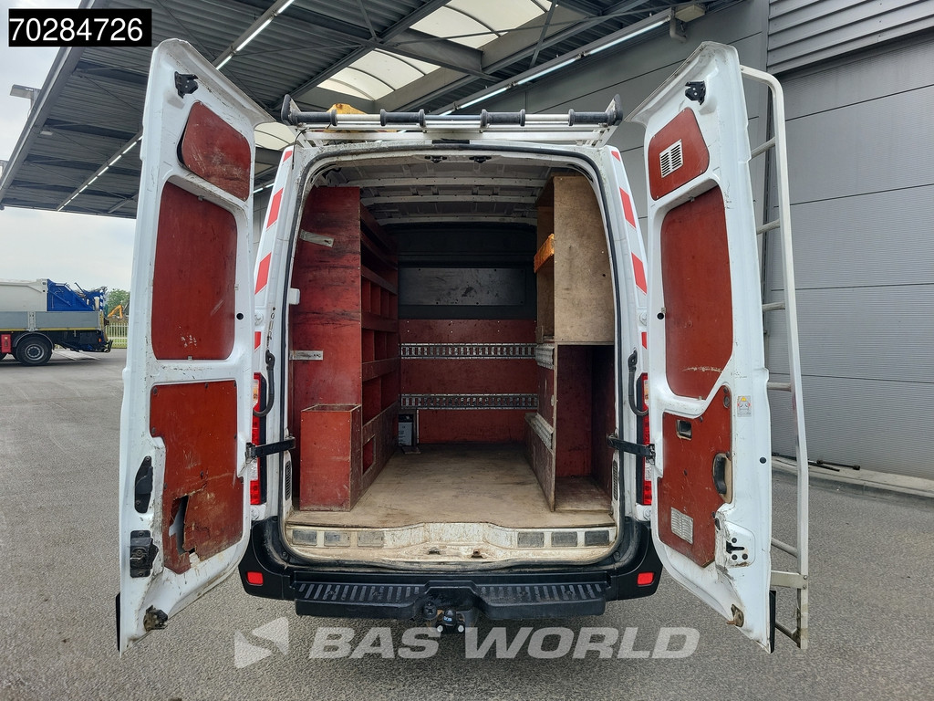 Renault Master 130PK Dubbel Cabine Dubbellucht L3H2 3,5t Trekhaak Airco Cruise Imperiaal Werkplaatsinrichting Euro6 DC Doka Mixto 8m3 Airco Trekhaak Cruise control 8