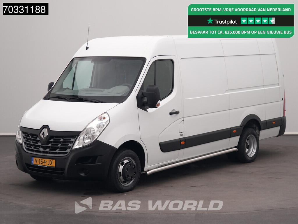 Renault Master 130PK Dubbellucht Trekhaak L3H2 Airco Cruise Parkeersensoren APK 01-2027 Euro6 L3 Airco Trekhaak Cruise control