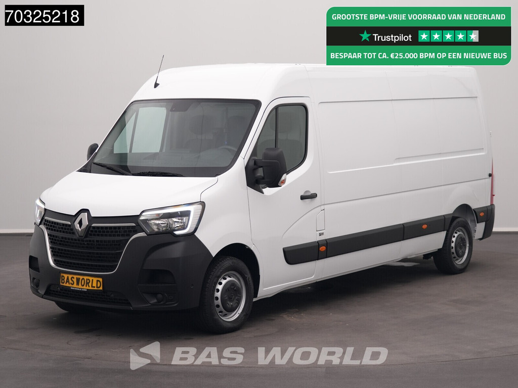 Renault Master 135PK L3H2 LED Airco Cruise Parkeersensoren v+a Euro6 L3 Airco Cruise control