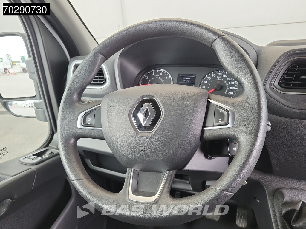 Renault Master 145PK Bakwagen Lowliner Achterdeuren Airco Cruise Euro6 Meubelbak Plancher Foodtruck Paardenwagen 17m3 Airco Cruise control 15