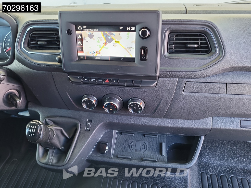 Renault Master 145PK Bakwagen Lowliner Navi LED Airco Cruise Camera Euro6 APK 01-2026 Meubelbak Koffer Verkoopwagen Foodtruck Paardenwagen 21m3 Airco Cruise control 12