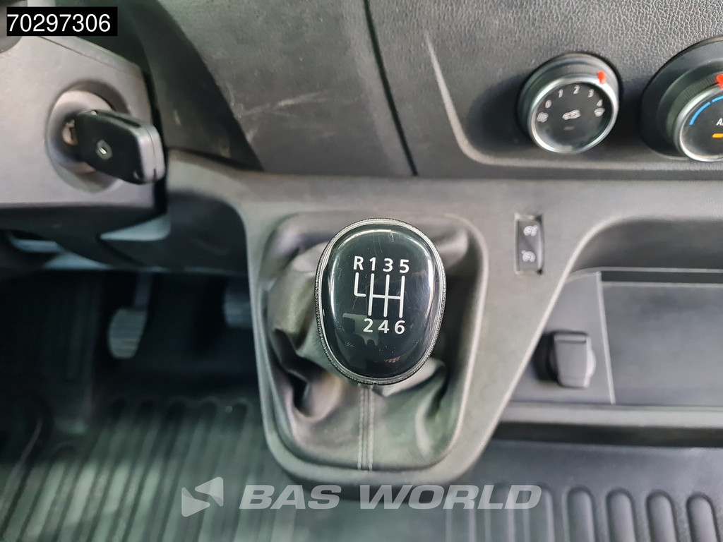 Renault Master 145PK Kipper met Kist Dubbellucht 3,5t Trekhaak LED Airco Cruise Euro6 Kieper Tipper Benne Airco Trekhaak Cruise control 16