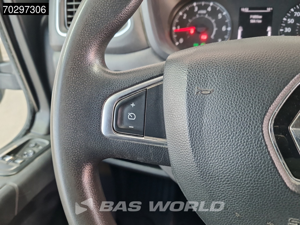 Renault Master 145PK Kipper met Kist Dubbellucht 3,5t Trekhaak LED Airco Cruise Euro6 Kieper Tipper Benne Airco Trekhaak Cruise control 18