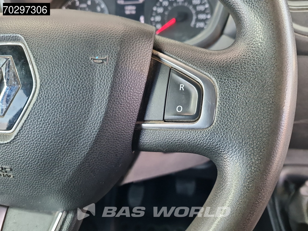 Renault Master 145PK Kipper met Kist Dubbellucht 3,5t Trekhaak LED Airco Cruise Euro6 Kieper Tipper Benne Airco Trekhaak Cruise control 19