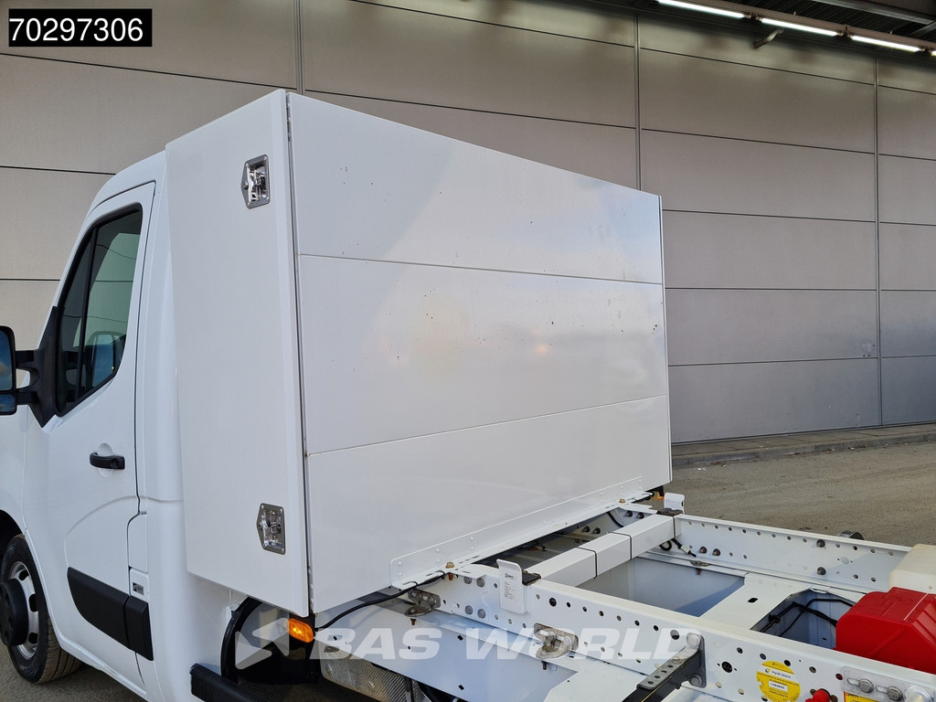 Renault Master 145PK Kipper met Kist Dubbellucht 3,5t Trekhaak LED Airco Cruise Euro6 Kieper Tipper Benne Airco Trekhaak Cruise control 7