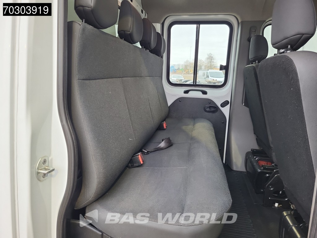 Renault Master 145PK Open Laadbak Dubbel Cabine 3,5t Trekhaak Dubbellucht LED Airco Cruise Standkachel APK 07-2026 Euro6 Pritsche Pickup Open Box Airco Trekhaak Cruise control 10