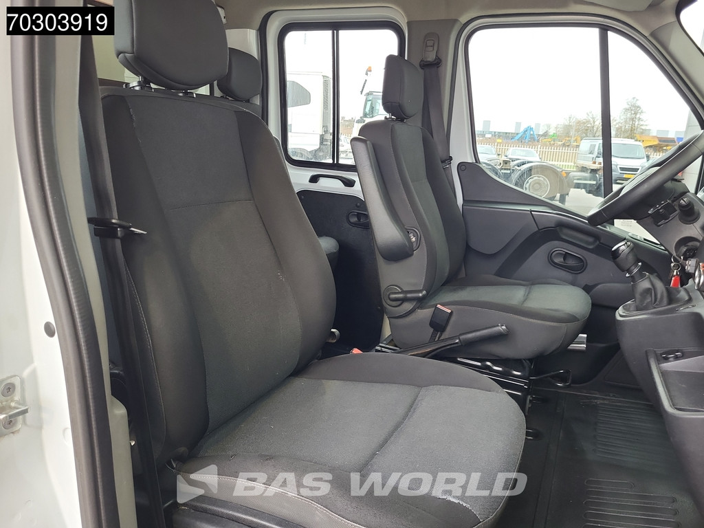 Renault Master 145PK Open Laadbak Dubbel Cabine 3,5t Trekhaak Dubbellucht LED Airco Cruise Standkachel APK 07-2026 Euro6 Pritsche Pickup Open Box Airco Trekhaak Cruise control 11