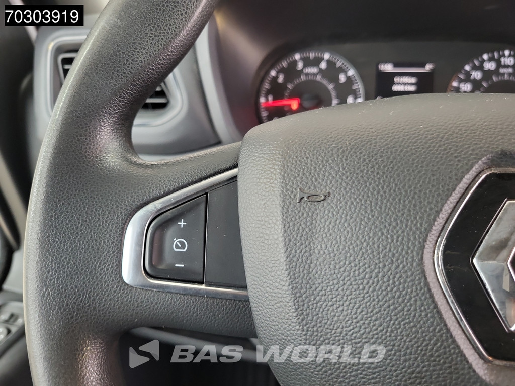 Renault Master 145PK Open Laadbak Dubbel Cabine 3,5t Trekhaak Dubbellucht LED Airco Cruise Standkachel APK 07-2026 Euro6 Pritsche Pickup Open Box Airco Trekhaak Cruise control 16