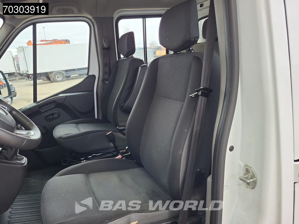 Renault Master 145PK Open Laadbak Dubbel Cabine 3,5t Trekhaak Dubbellucht LED Airco Cruise Standkachel APK 07-2026 Euro6 Pritsche Pickup Open Box Airco Trekhaak Cruise control 9