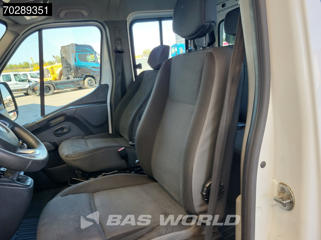 Renault Master 145PK Open Laadbak Dubbellucht 3,5t Trekhaak DC Dubbel Cabine Airco Cruise Euro6 Pritsche Pickup Open Box Airco Trekhaak Cruise control 10