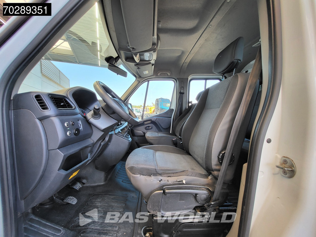 Renault Master 145PK Open Laadbak Dubbellucht 3,5t Trekhaak DC Dubbel Cabine Airco Cruise Euro6 Pritsche Pickup Open Box Airco Trekhaak Cruise control 9