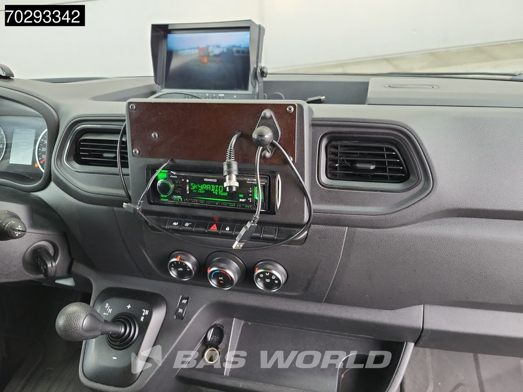 Renault Master 150PK Bakwagen Airco Cruise Luchtvering Meubelbak Plancher Verkoopwagen Foodtruck Paardenwagen 18m3 Airco Cruise control 12