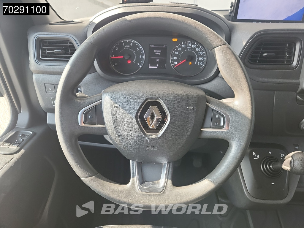 Renault Master 150PK Bakwagen Airco Cruise Luchtvering Meubelbak Plancher Verkoopwagen Foodtruck Paardenwagen 18m3 Airco Cruise control 15