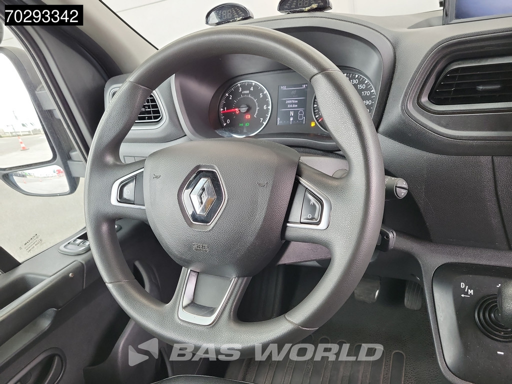 Renault Master 150PK Bakwagen Airco Cruise Luchtvering Meubelbak Plancher Verkoopwagen Foodtruck Paardenwagen 18m3 Airco Cruise control 15