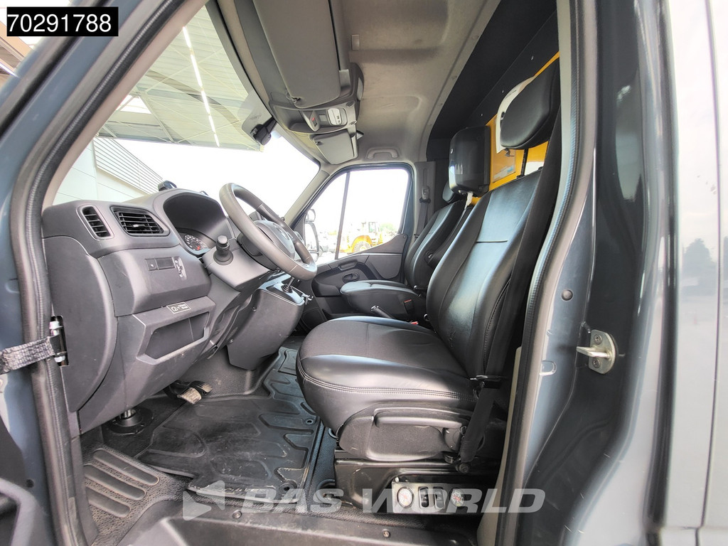 Renault Master 150PK Bakwagen Airco Cruise Luchtvering Meubelbak Plancher Verkoopwagen Foodtruck Paardenwagen 18m3 Airco Cruise control 16