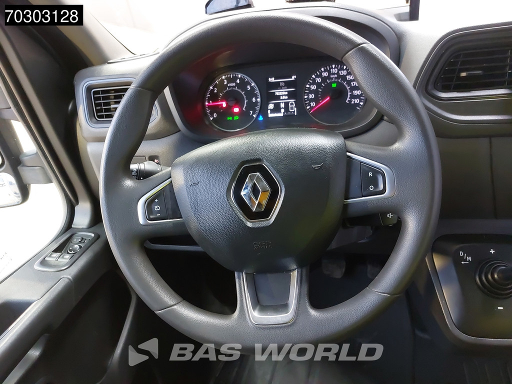 Renault Master 150PK Luchtvering Automaat Bakwagen Lowliner LED Airco Cruise Camera APK 10-2026 Euro6 Meubelwagen Koffer Verkoopwagen Airco Cruise control 16