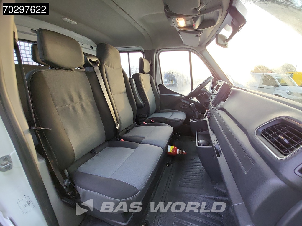 Renault Master 150PK Open Laadbak Dubbel Cabine 150PK Airco LED Euro6 Pritsche Pickup Open Box Airco 9