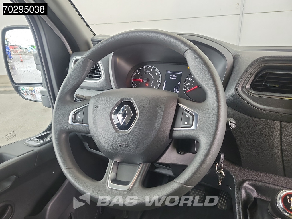 Renault Master 165PK Schuifzeilen RED-edition LED Airco Cruise Standkachel Euro6 Zeilen Zeil Curtainsides Zeilenwagen Plane Bakwagen Koffer 24m3 Airco Cruise control 15