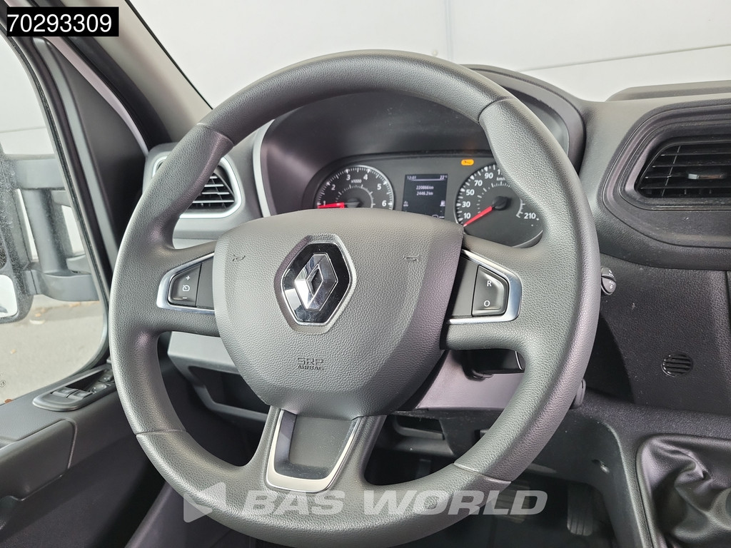 Renault Master 165PK Schuifzeilen RED-edition LED Airco Cruise Standkachel Euro6 Zeilen Zeil Curtainsides Zeilenwagen Plane Bakwagen Koffer 25m3 Airco Cruise control 17