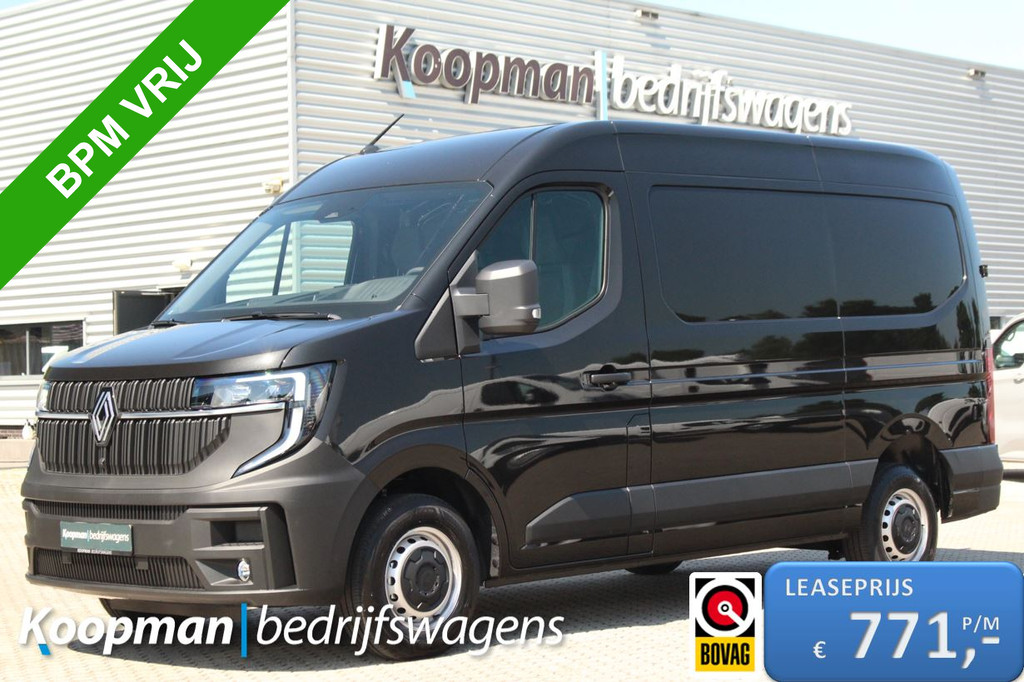 Renault Master E-Tech Long Range Advance | T35 L2H2 | 87kWh | 105kW | V2L/V2G | Camera | Carplay/Android | Lease 771,- p/m