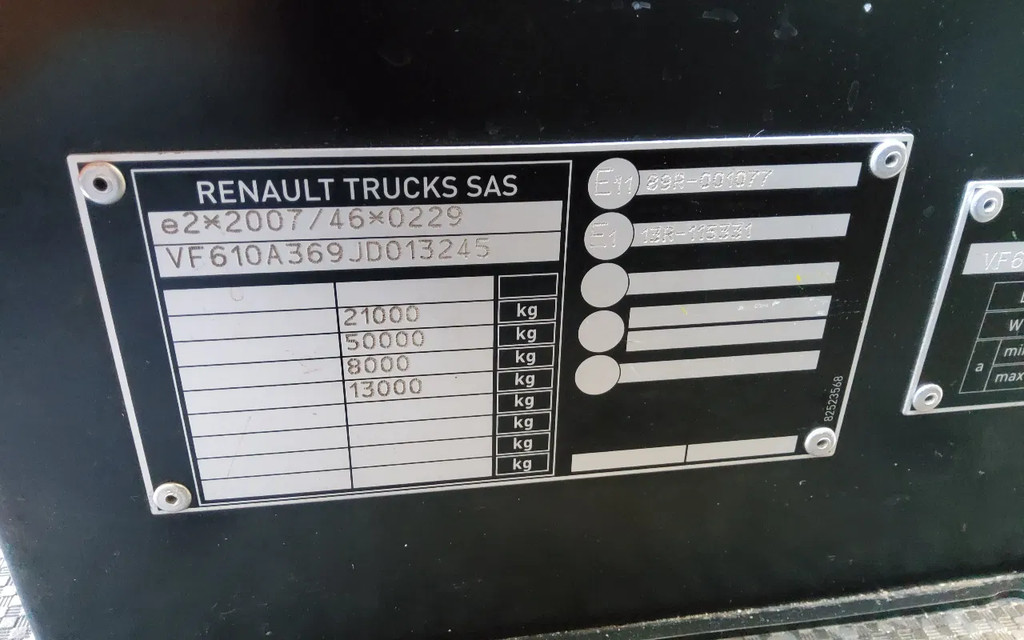 Renault T 440 HIGH 4x2 13 LITER - EURO 6 - 30-BKV-8 - VF610A369JD013245 11